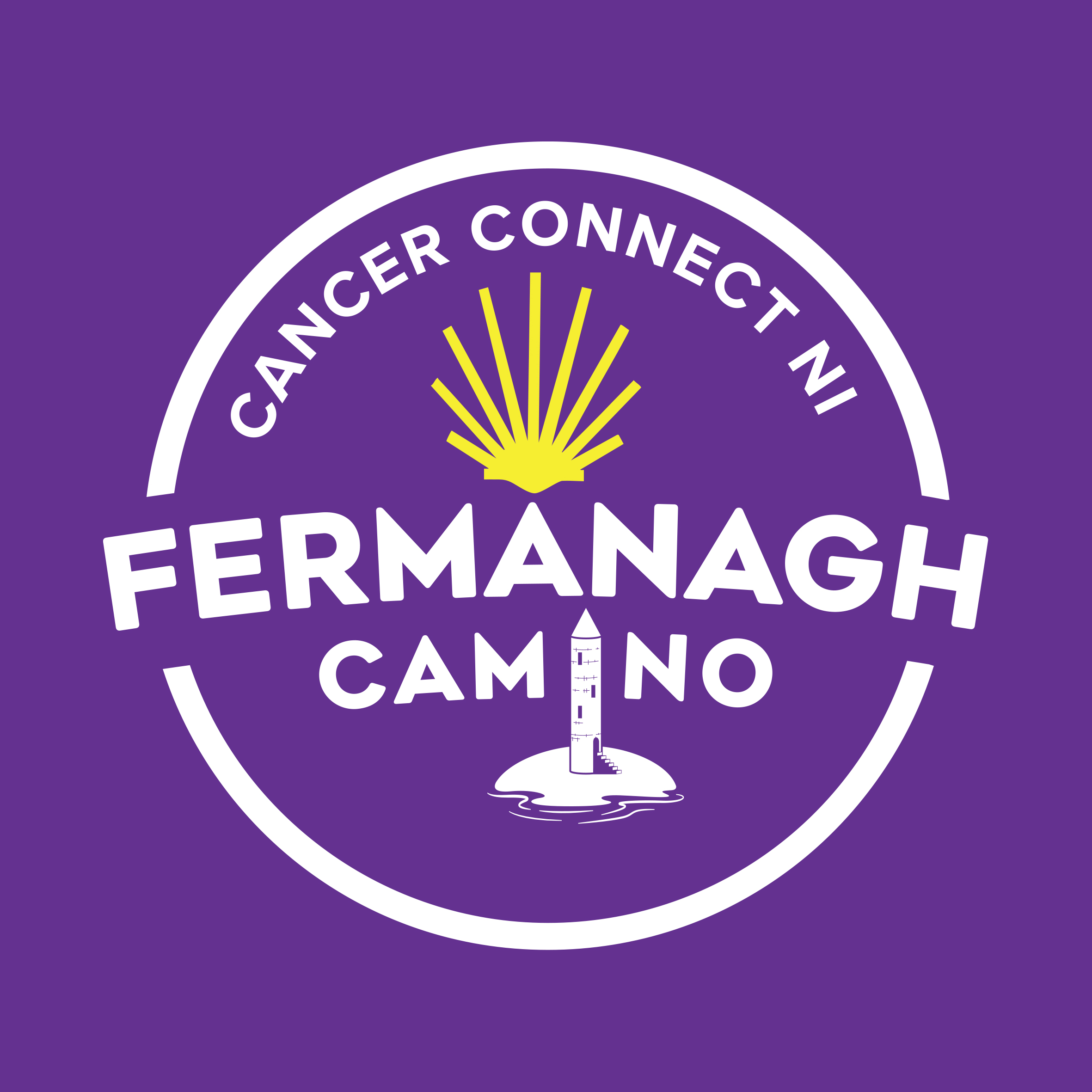 Logo Fermanagh Camino- White Background